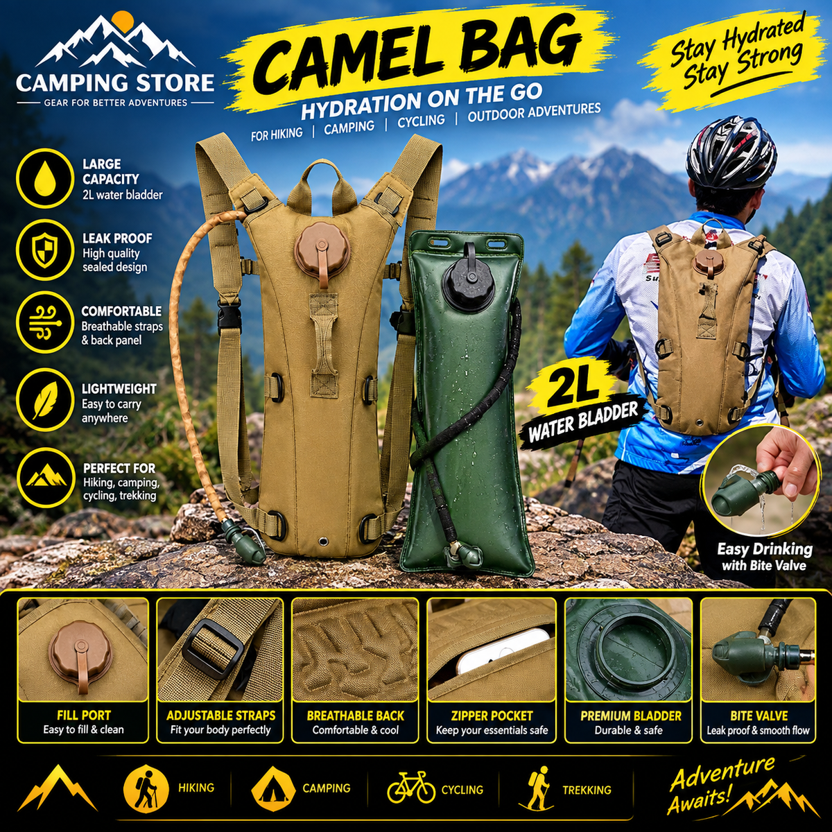 3L  Water Bag