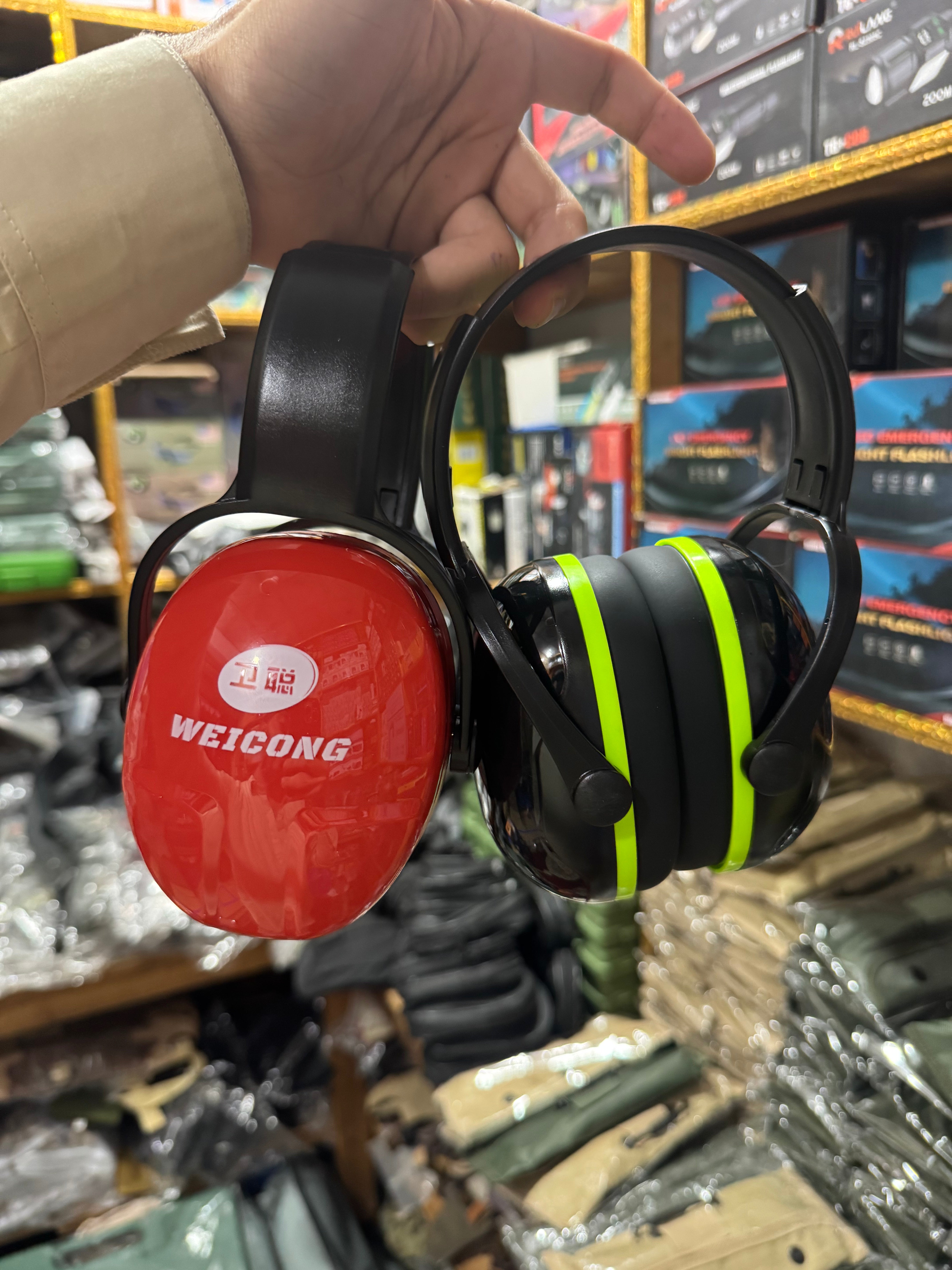 Wejump SNR 31dB Safety Earmuff Defenders Sound Insulation Ear Muff