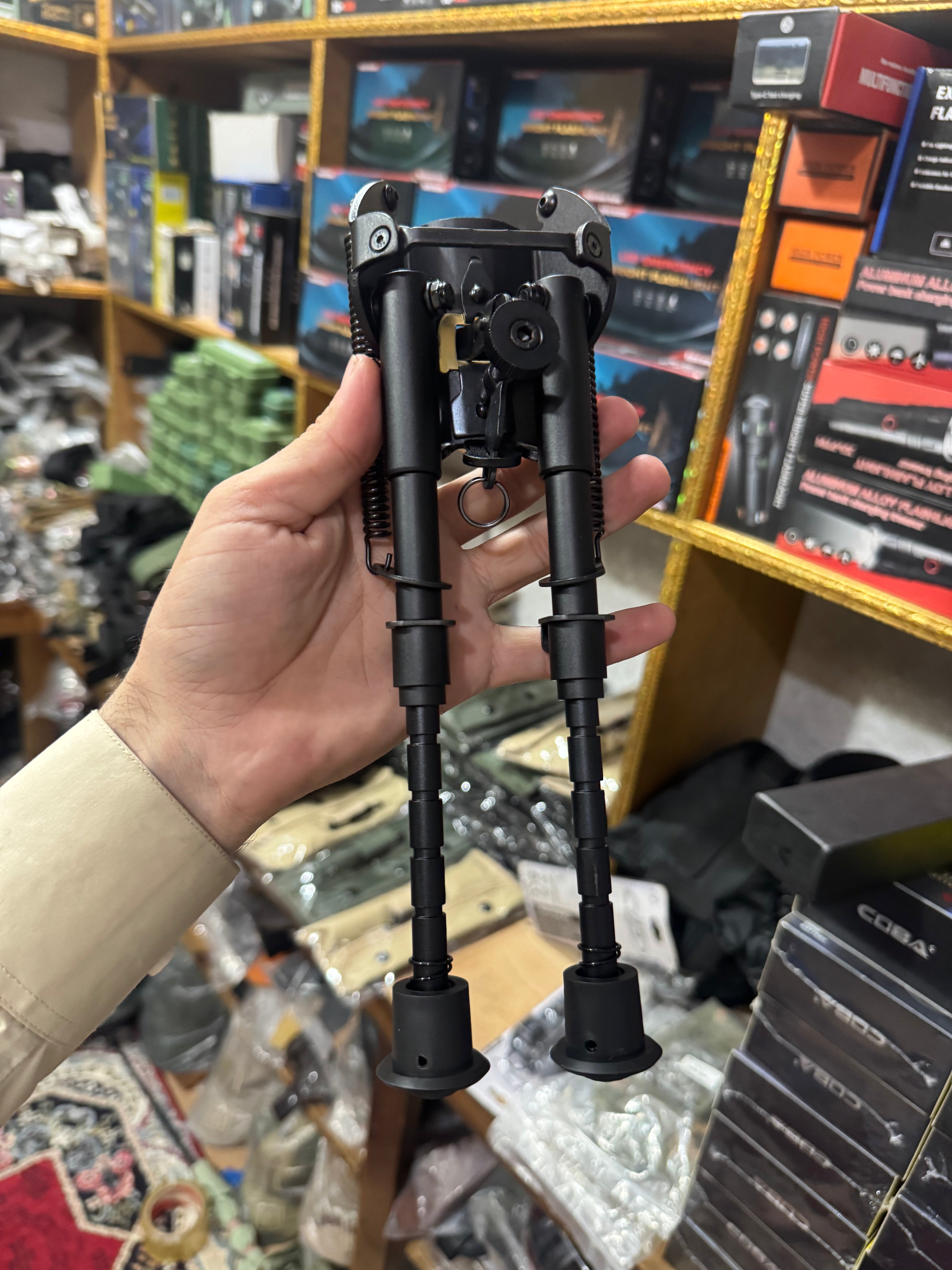 Harris Style Bip  od BLACK for 20mm Weawer Metal