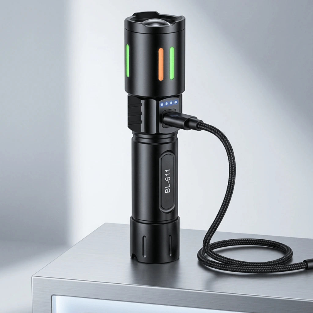 TG.  USB LED FLASHLIGHT