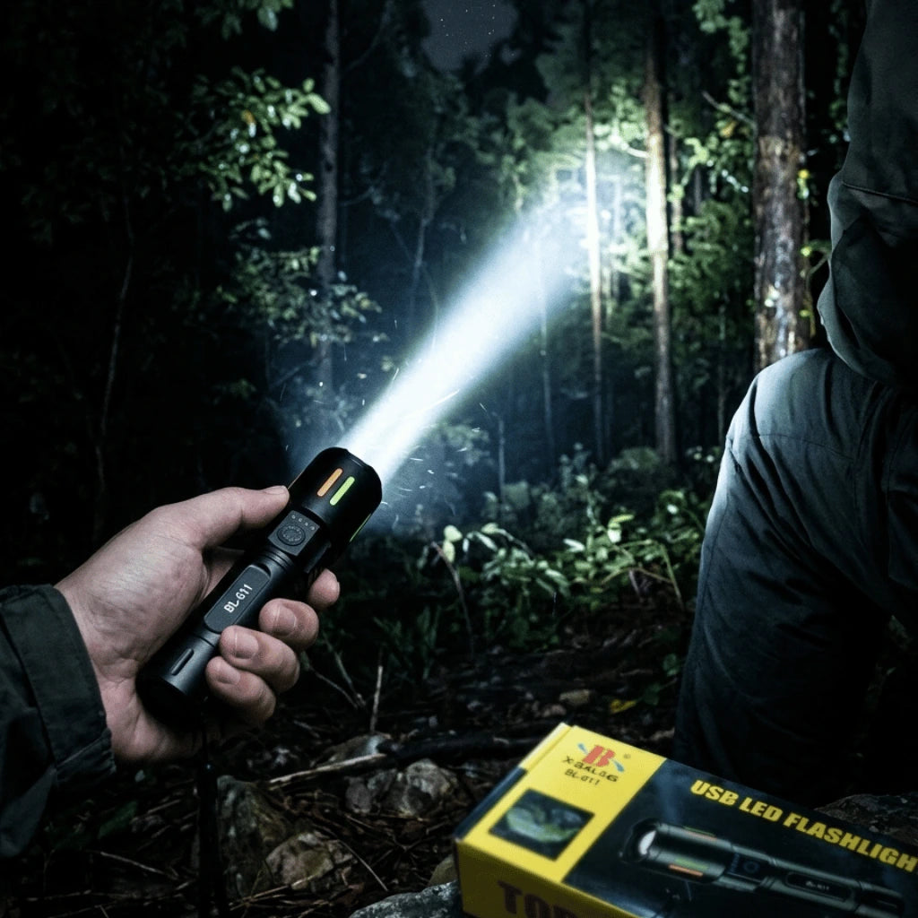 TG.  USB LED FLASHLIGHT