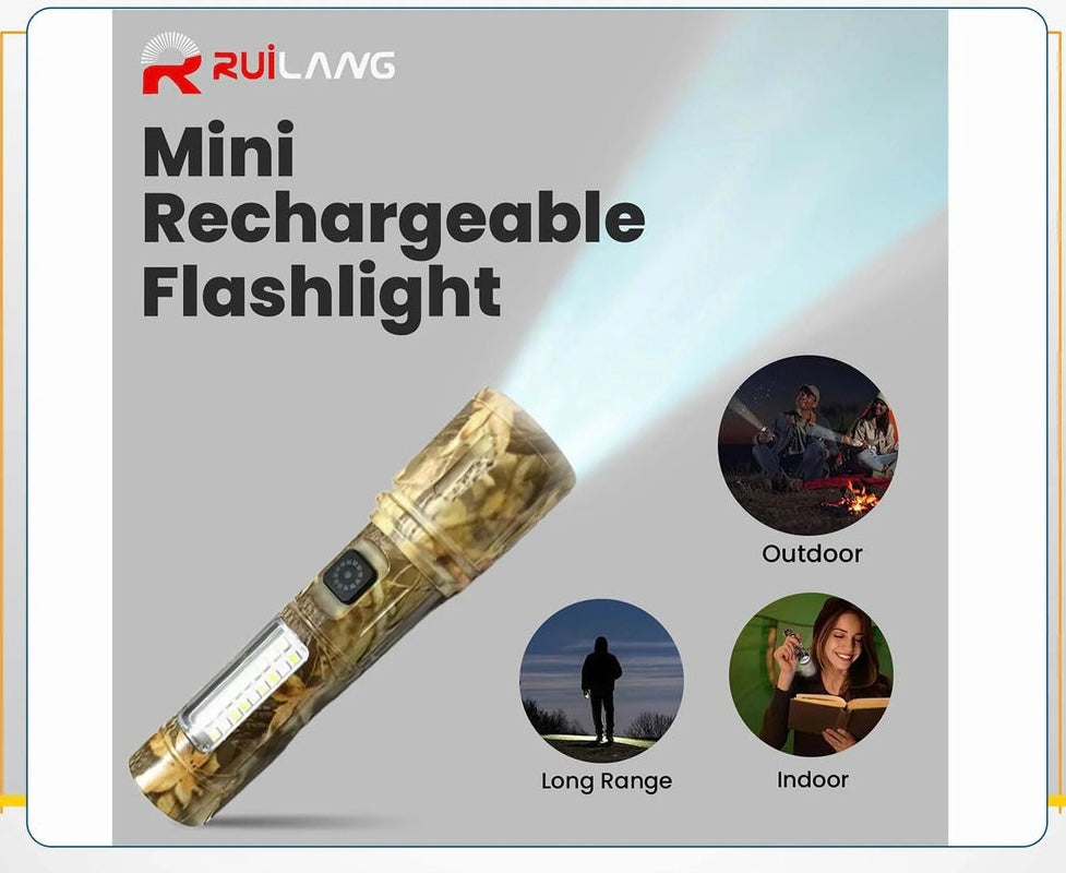 High Quality USB Rechargeable Led Flashlight