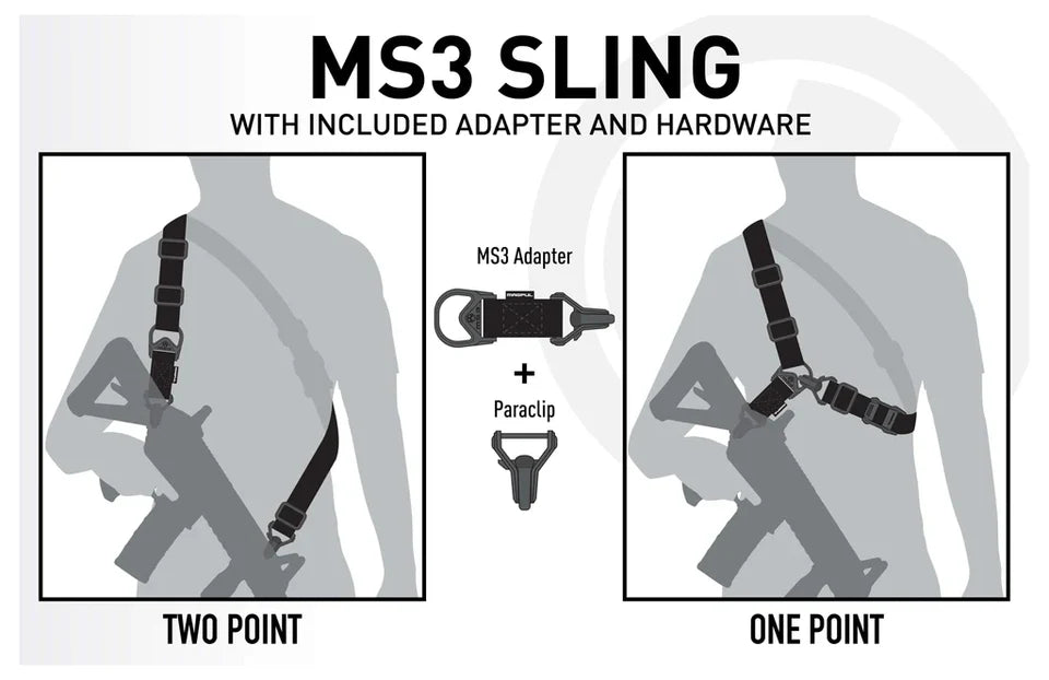 Magpul Type MS3 Tactical Rifle Sling - OD Green